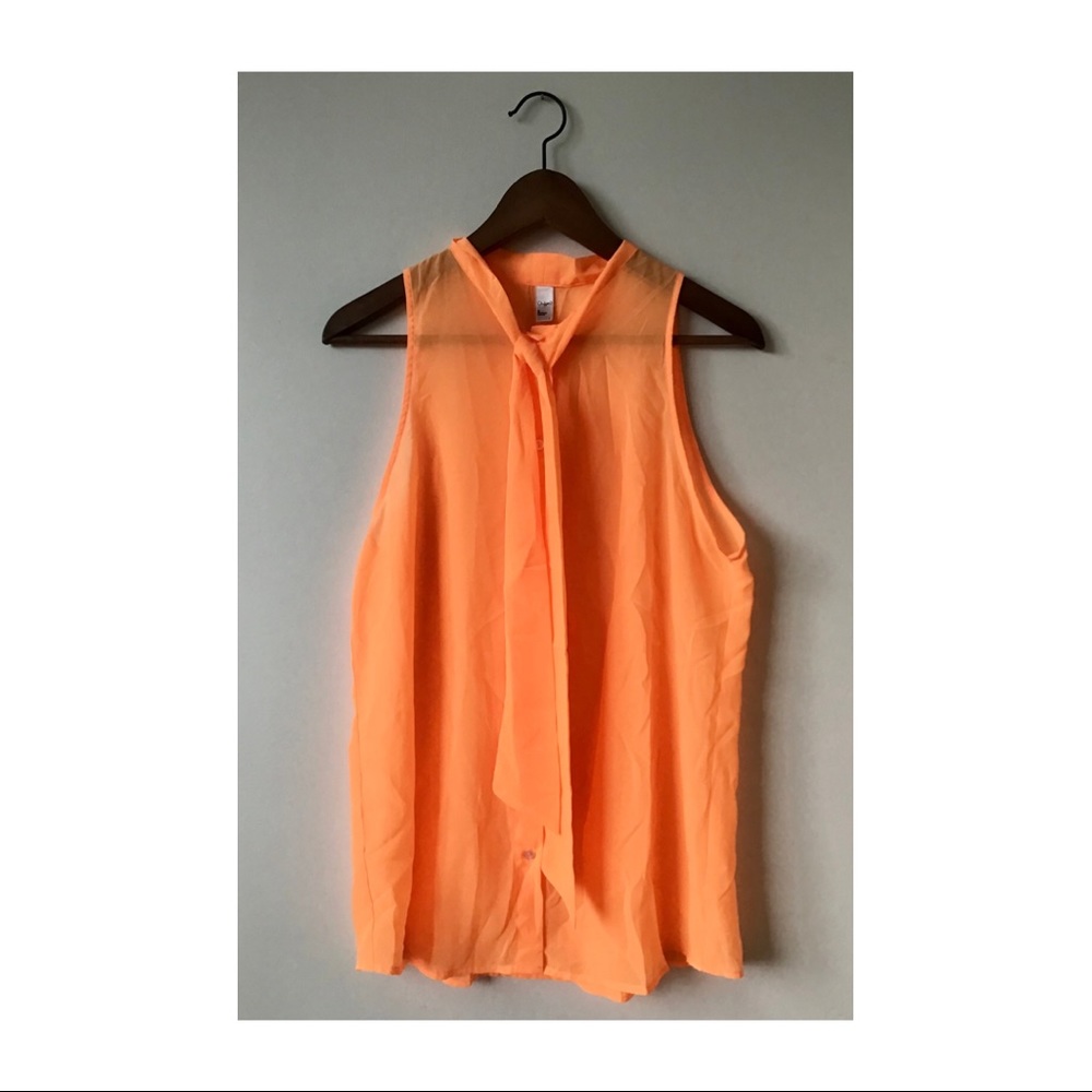Neon American Apparel Blouse